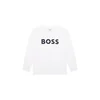 BOSS  Otroška bombažna majica z dolgimi rokavi