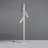 Trio Lighting Stoječa svetilka Terloa, pisana, višina 143 cm, kovina, 3-kraka. - Dnevna soba/jedilnica - Sodobni - barvit