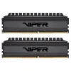 Memorija DDR4 16GB 2x8GB 3600MHz Patriot Viper 4 Blackout Series Dual Channel PVB416G360C8K