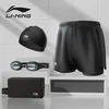 Li-Ning Muški set za plivanje, 3 dela, Crni