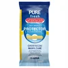 Antibakterijski vlažni robčki Pure Fresh PROTECTOR 15 kosov