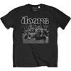 The Doors Majica Collapsed Unisex Black XL