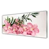 tulup.si Slika na akrilnem steklu Orhideje spa 125x50 cm 2 obešalnika