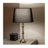 Brilagi - Stona lampa CERIA 1xE27/60W/230V prečnik 30 cm sjajni hrom/crna
