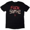 Sum 41 Tour 24 Fuck Sum 41 (Back Print & Ex-Tour) Black L Majica