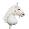 BB Nastavljiva ovratnica za konje Hobby Horse A3 - pudrasto roza