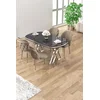 Hanah Home Trpezarijski set, 5 komada, Bež