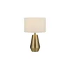 Searchlight EU700818 - Stona lampa 1xE14/25W/230V zlatna