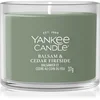 Yankee Candle Balsam & Cedar Fireside votivna sveča 37 g