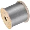 VEVOR Jekleni kabelski vrv 1x19 150 m 32 mm srebrna