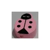 Drvena perla buba mara 20 mm roze