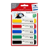 FABER CASTELL Set flomastera/markera za tekstil Basic col. 5/1 159520