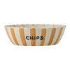 Rumena/kremno bela keramična skleda o 24 cm Chip – Bloomingville