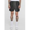 Mens Basic Running Shorts - Black