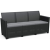 KETER Claire 3 Seaters vrtna klop, grafitna
