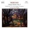 DEBUSSY: piano WORKS 5 (12 ETUDES) NOTE