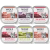 Wolf of Wilderness Adult mešano pakiranje - 6x400 g Junior miks Free-Range Meat