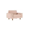 Atelier del Sofa Fotelja Sparrow Loveseat, Svetloroze