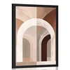 Plakat abstraktne oblike No11 - 40x60 black