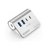 Orico M3CU2-G2 USB Hub s 4 vhodi, Alu (M3CU2-G2-05-SV-BP)