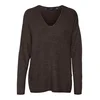 VERO MODA Pulover VMCREWLEFILE rjava