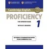Cambridge English Proficiency 1 for Updated Exam Student's Book without Answers