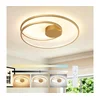 Brilagi- LED prigušiva stropna svetiljka TWISTER LED/75W/230V prečnik 70 cm zlatna +daljinski upravljač