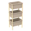 Polica modularna sa 3 kontejnera pvc 95x26x39cm