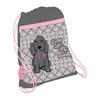 Belmil Sportska torba za devojčice I love my dog 336-91, Sivo-roze