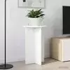 Stalak za biljke 2 pcs Bijela O40 x 60 cm Konstruirano drvo