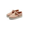 Otroški usnjeni polškornji Donsje Lowy Shoes Watermelon