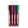 Marker permanent 300 1,5-3mm, zaobljeni, set 1/4