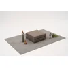 Atelier del Sofa Tabure Comfort, 95x43x95cm, Sivi