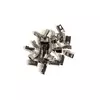 RJ45 Modular plug (8P8C) pass-through, CAT 6, shielded, AWG 26-24, 100 pieces