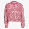 adidas Future Icons Allover Print Sweatshirt