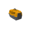 PETMAX Transporter sa metalnim vratima LUX 1 48x32x32cm narandžasti