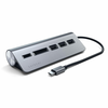 SATECHI Aluminium Type-C USB Hub (3x USB 3.0,MicroSD) - Space Grey