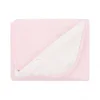 KikkaBoo Pleteno dvostrano baby ćebence sherpa 75x100 Dream Big Pink (KKB12046)
