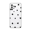 Silikonska maska za Samsung A325F Galaxy A32 4G (EU) Hearts Print Skin providna