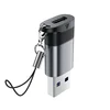 AceFast Acefast J8 USB-C na USB-A adapter, siv