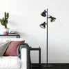 Opviq Podna lampa Spoly 13795, 37 x 37 x 162 cm, 3 x E14, 250 cm Kabl, Crna