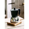 Stainless steel coffee maker, 470ml, Black - Monix