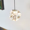 LOOM DESIGN LED viseča luč Ice Ball, krom/čista, O 10,5 cm - Dnevna soba/jedilnica - Sodobni - krom, prozoren - Kovina