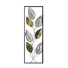 Wallity Zidna dekoracija Metal Art Leaf, 90x32x5 cm, Šarena