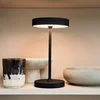 Dyberg Larsen LED-akumulatorska namizna svetilka Starlight, črna, kovina - Dnevna soba/jedilnica - Skandinavski