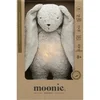 Moonie - Plišasta igrača z melodijo in svetilko zajček 2.0 organic siva