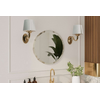 HANAH HOME Okruglo ogledalo mermer Ozze