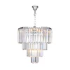 Brilagi - LED kristalni luster na lancu MOZART 5xE14/40W/230V sjajni hrom
