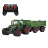 Alltoys Daljinsko vodeni RC traktor s prikolico, 2,4 GHz