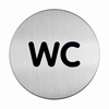 DURABLE piktogram WC fi 83mm (4907)